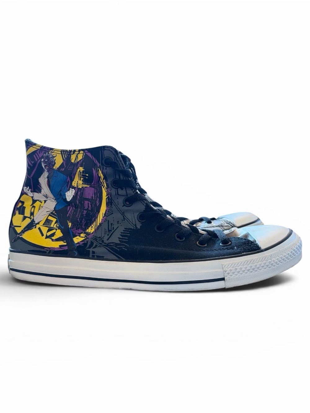 Converse x DC Two Face High Top Sneakers Like New Mens size 13